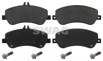 Комплект тормозных колодок, дисковый тормоз SWAG купить